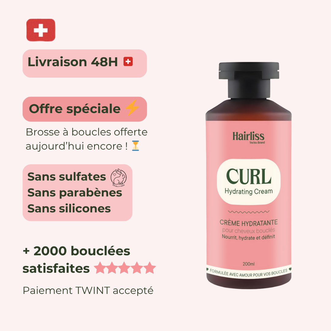 No-Rinse Curl Cream for Curly Hair 200ml