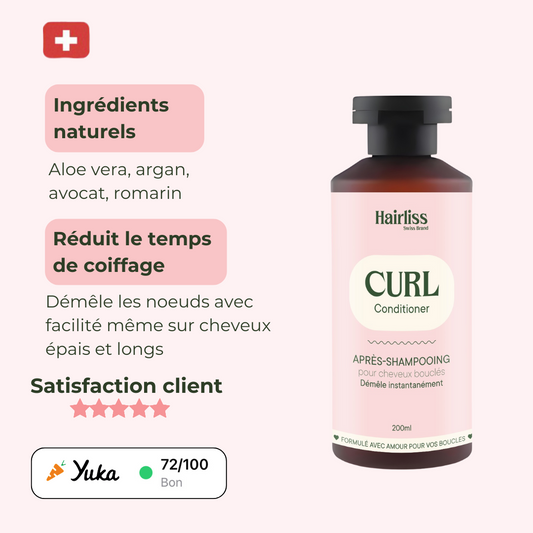 Après-shampooing Démêlant Cheveux bouclés 200ml