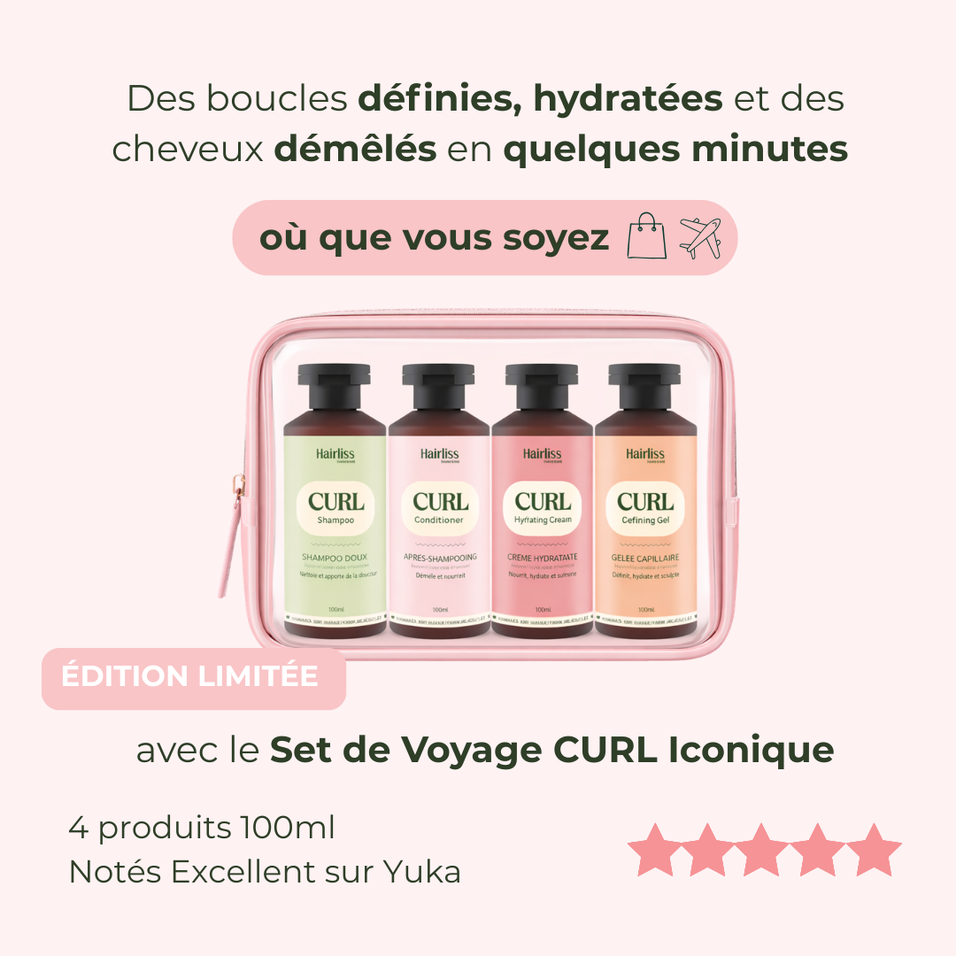 Ikonisches CURL Reise-Set