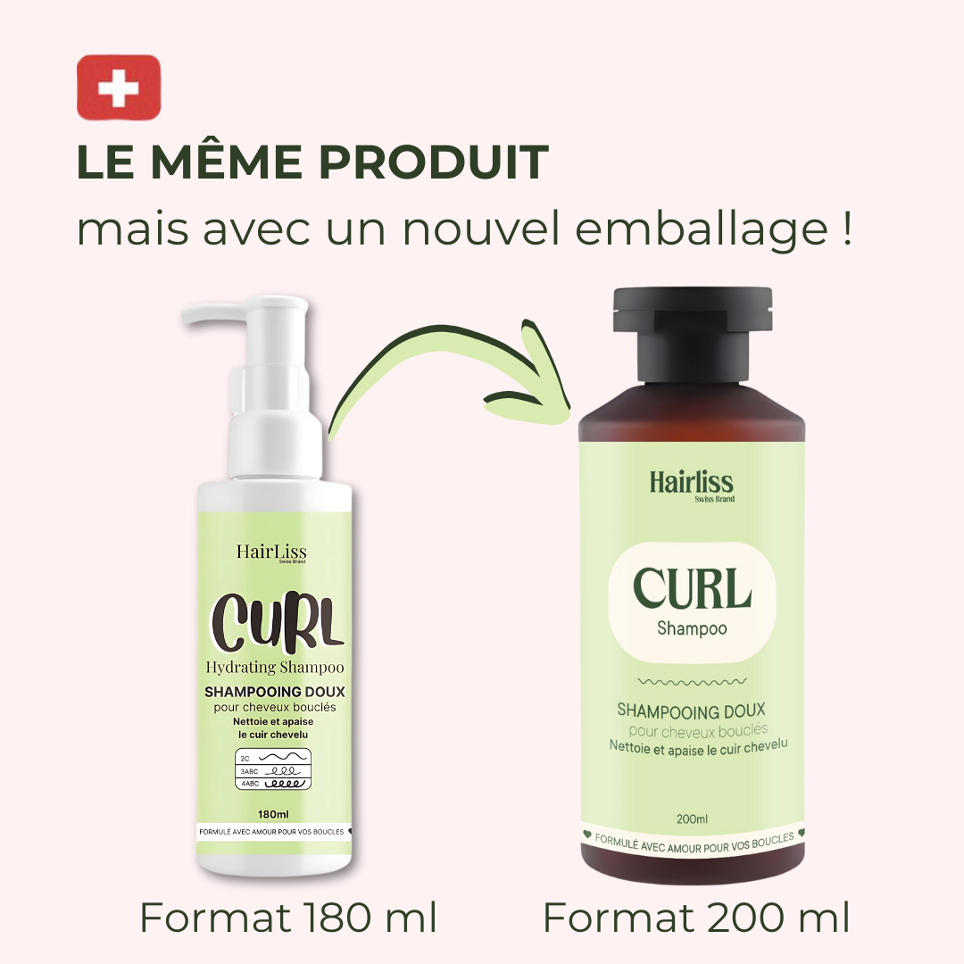 Shampoing cheveux bouclés