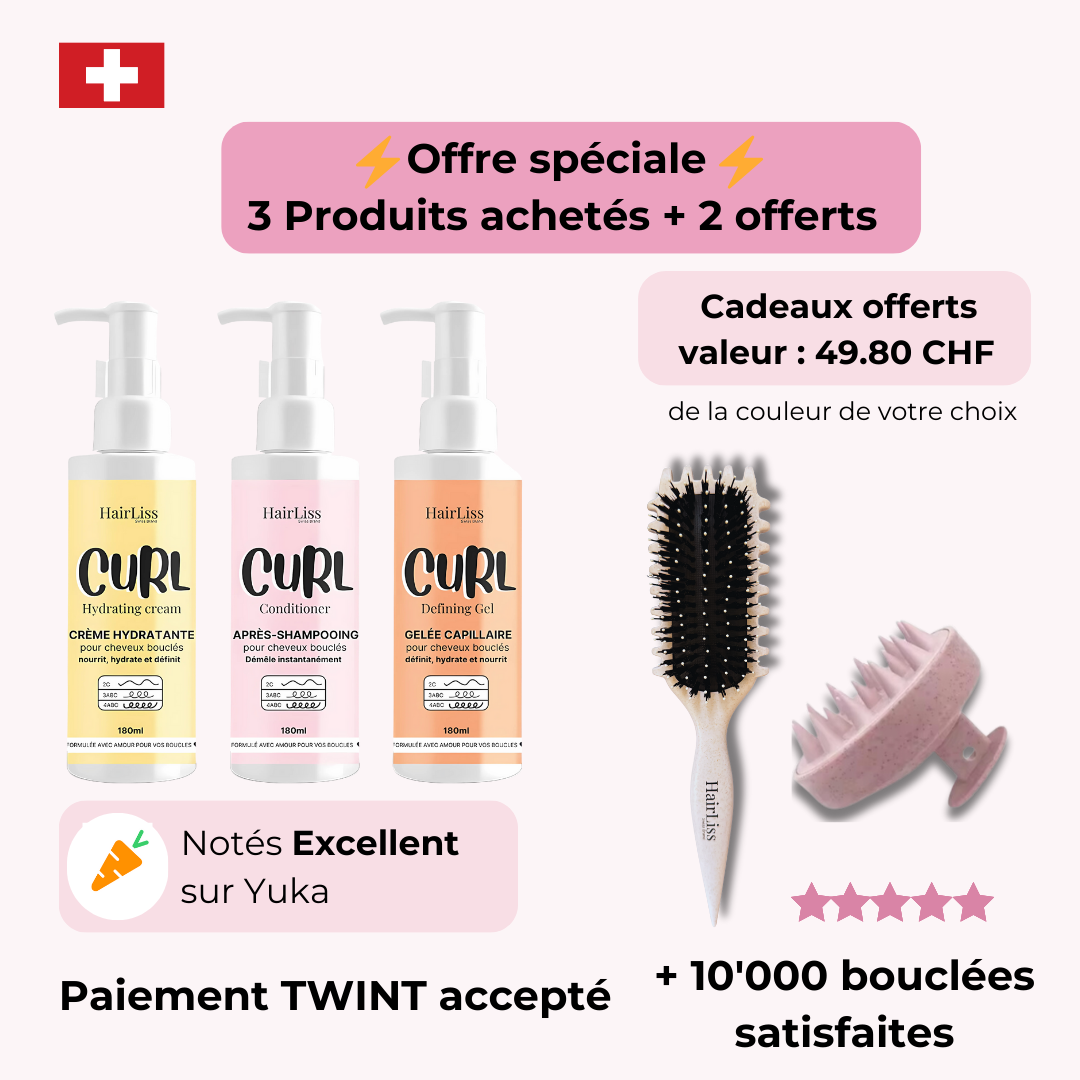 Après-shampooing Démêlant Cheveux bouclés 180ml