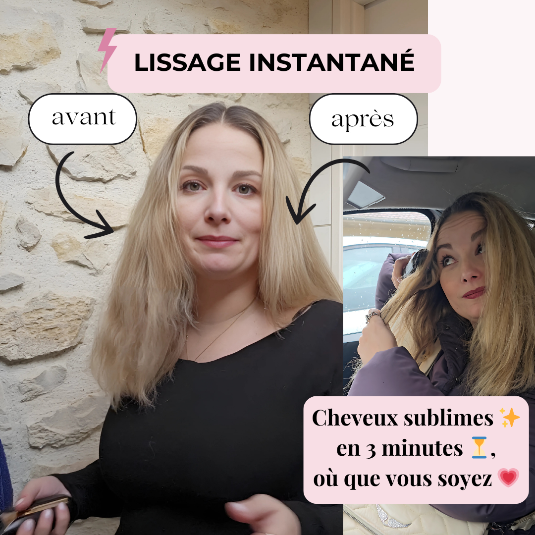 Brosse Lissante Portable 3-en-1