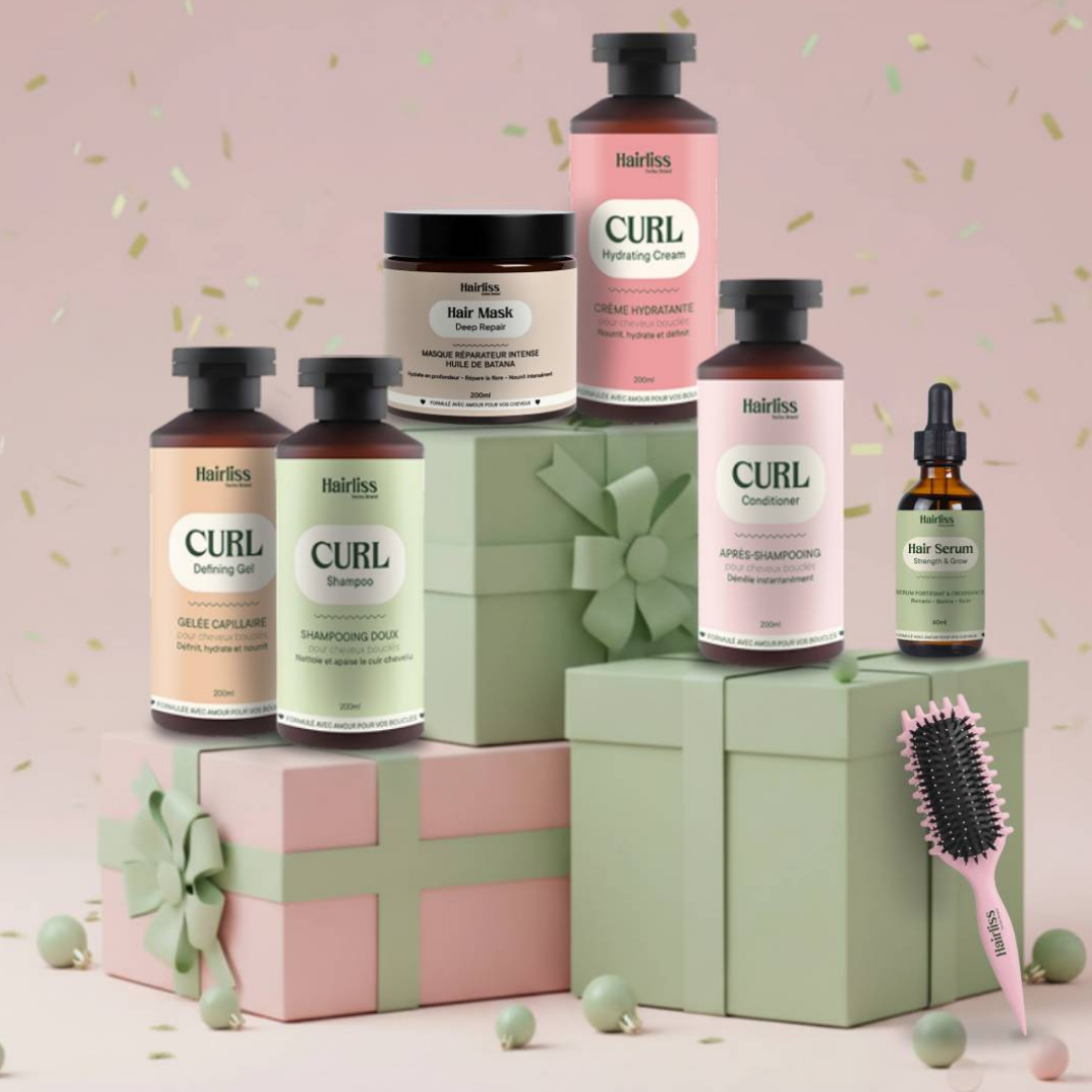 Crème à Boucles sans rinçage Cheveux bouclés 200ml