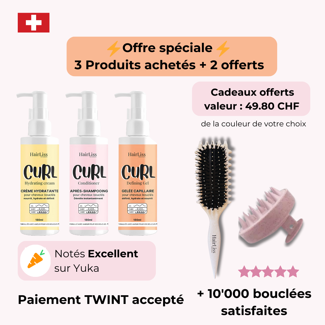 Gelée Capillaire Cheveux bouclés 180ml