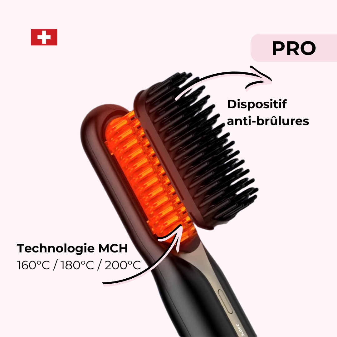Brosse Lissante Portable 3-en-1