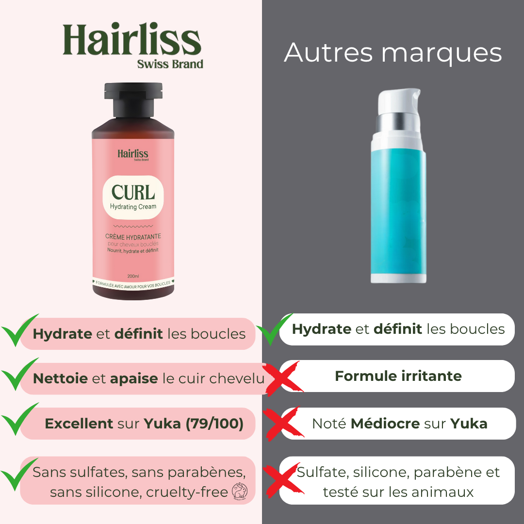 Leave-in Curl Cream Lockiges Haar 200ml