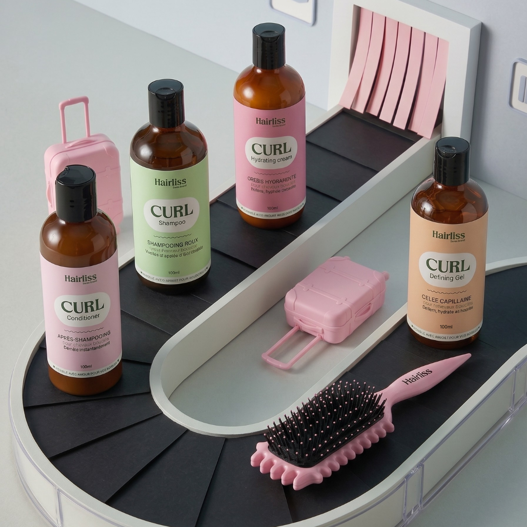 Ikonisches CURL Reise-Set