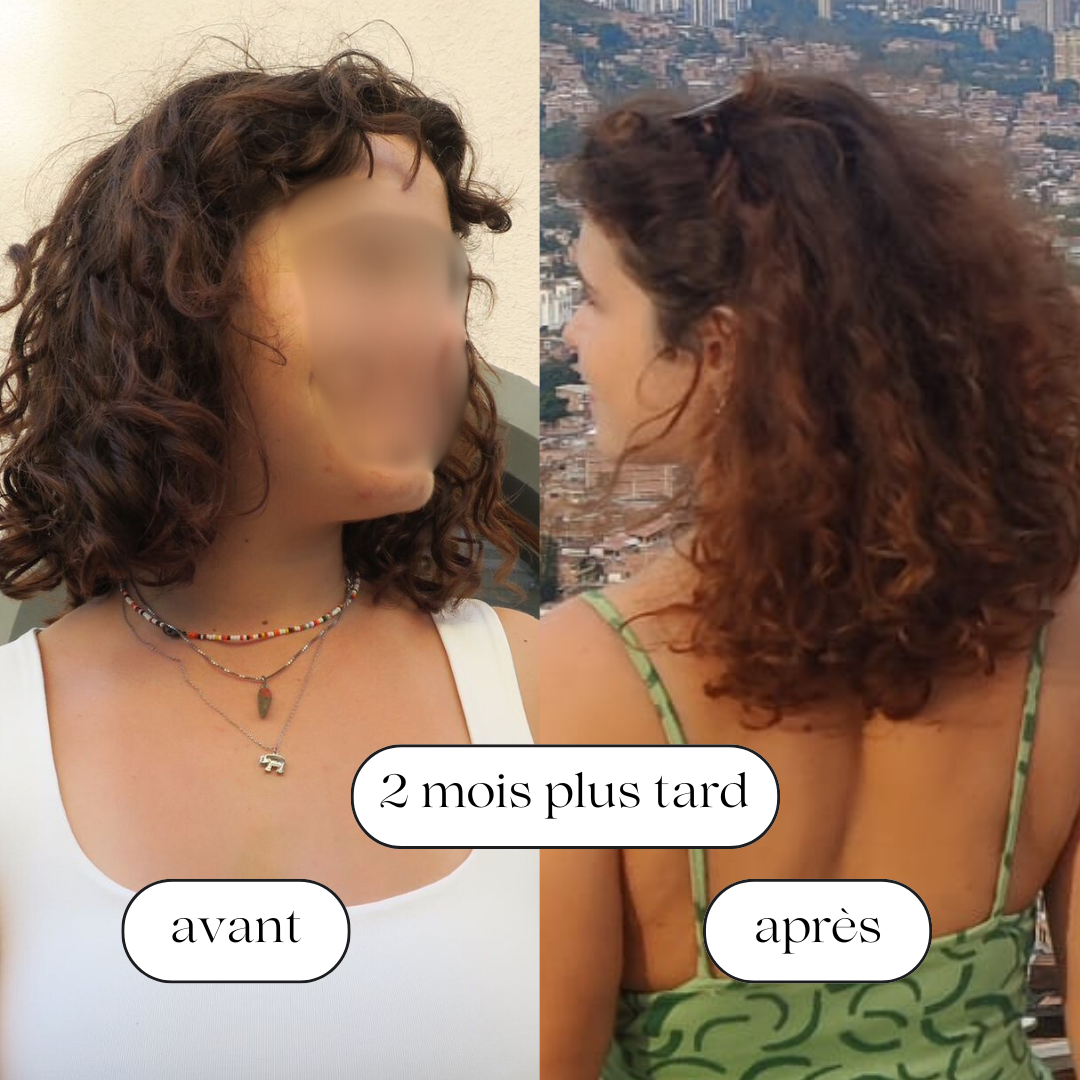 Sérum fortifiant et croissance cheveux bouclés 60ml