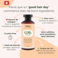 Routine CURL cheveux bouclés 4 produits 200ml