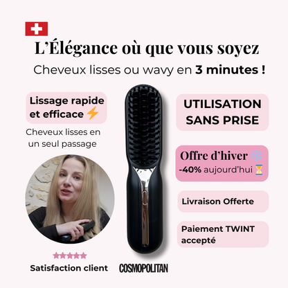 Brosse Lissante Portable 3-en-1